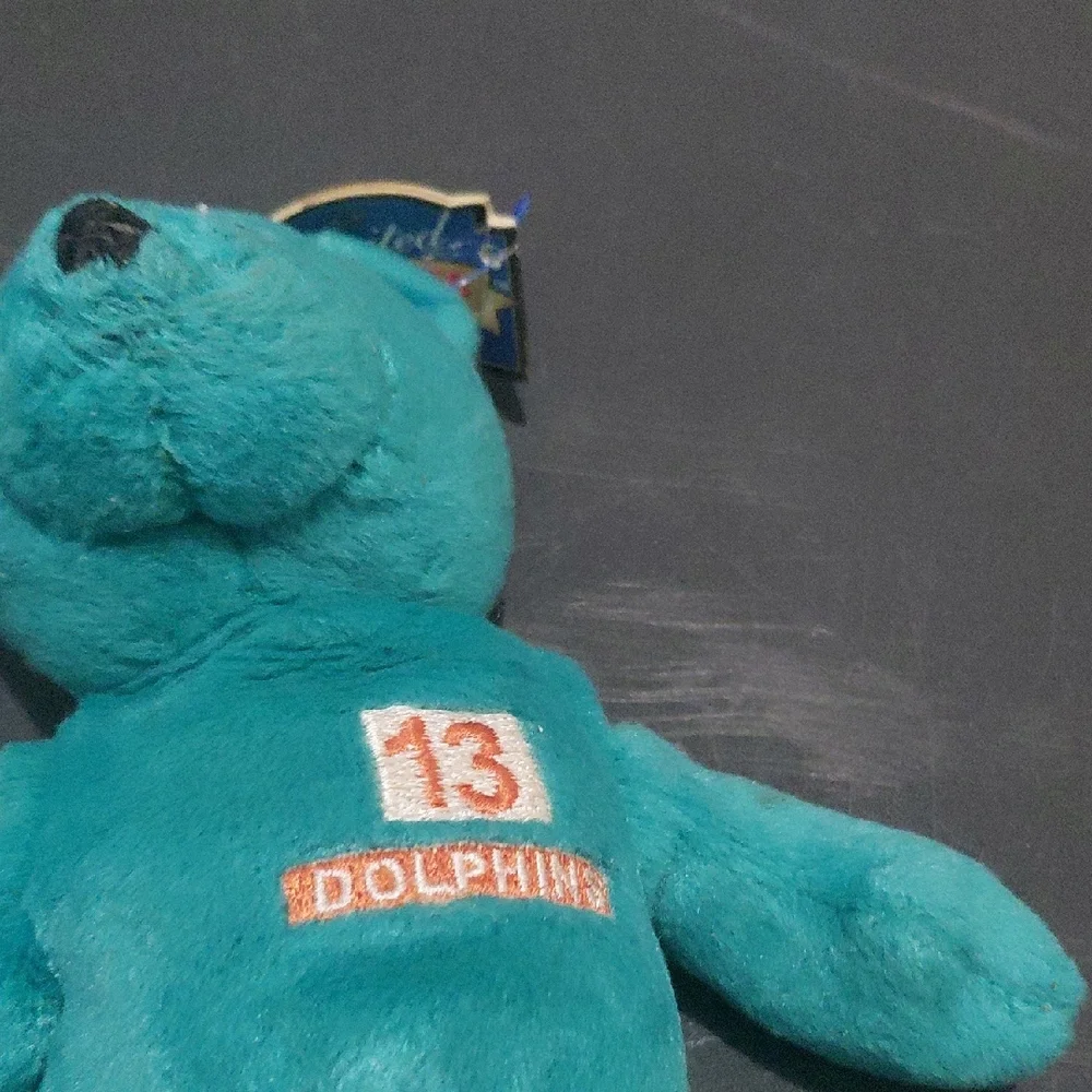 Teal Plush Bear Toy